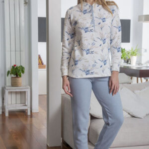 PIJAMA MUJER PUNTO MILANO MUSLHER 246601
