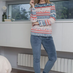 PIJAMA MUJER SPANDEX MUSLHER 246616