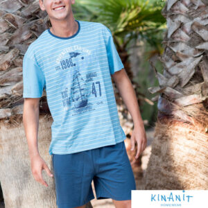 PIJAMA MANGA CORTA HOMBRE KINANIT KN630