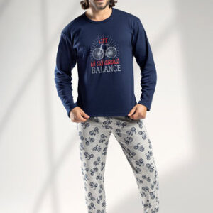 PIJAMA ALGODON AFELPADO HOMBRE LIN 6520