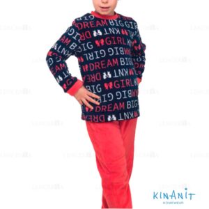 PIJAMA NIÑA CORALINA KINANIT KN488
