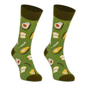 CALCETINES DIVERTIDOS UNISEX KYLIE CRAZY AGUACATES
