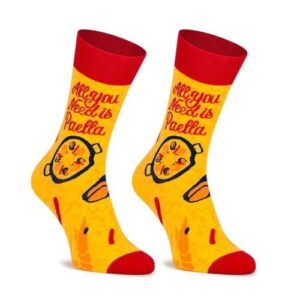 CALCETINES DIVERTIDOS UNISEX KYLIE CRAZY PAELLA