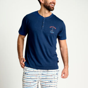 PIJAMA MANGA CORTA HOMBRE MUYDEMI 13071106
