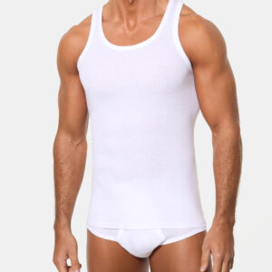 Abanderado AS00980 camiseta interior blanca vista frontal