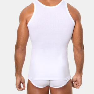 Abanderado AS00980 camiseta interior blanca vista trasera