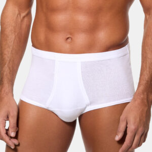 Abanderado AS00985 braslip blanco vista frontal