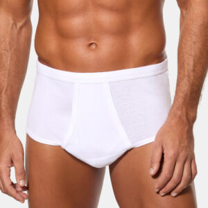 Pack 2 slips abiertos Abanderado 335 blancos - vista frontal