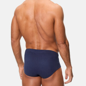 Pack 3 slips abiertos Abanderado 90 estampado - vista trasera
