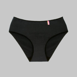 Pack de 2 bragas midi Naiara 885 en color negro