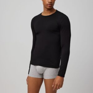 Camiseta térmica hombre manga larga Ysabel Mora 70102 - Negro